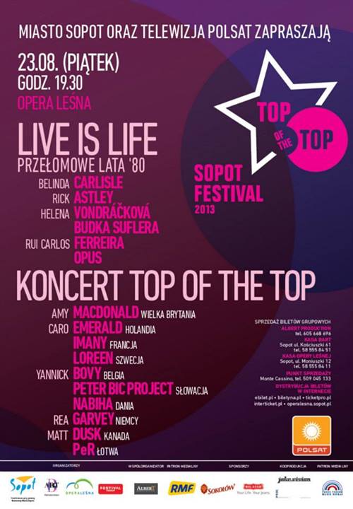 SOPOT TOP OF THE TOP FESTIVAL 2013